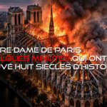 NOTRE-DAME DE PARIS : CES QUELQUES MINUTES QUI ONT SAUVÉ HUIT SIÈCLES D’HISTOIRE